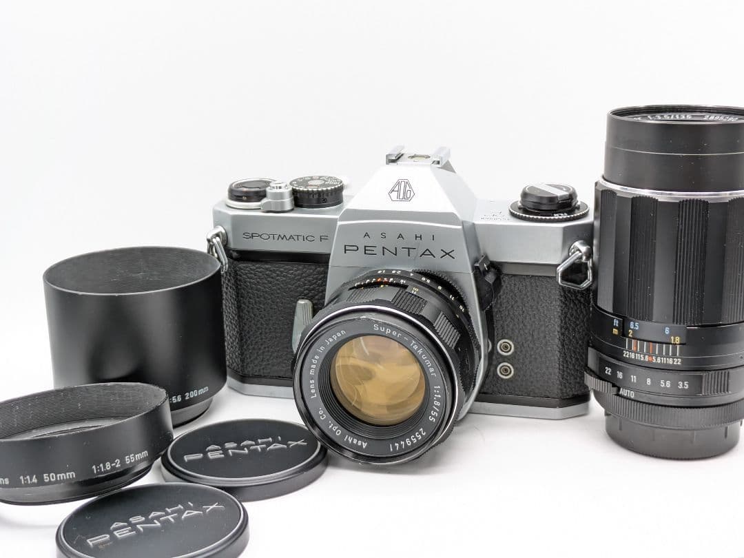 美品！完動品！PENTAX SPF レンズ2本セット フィルムカメラ