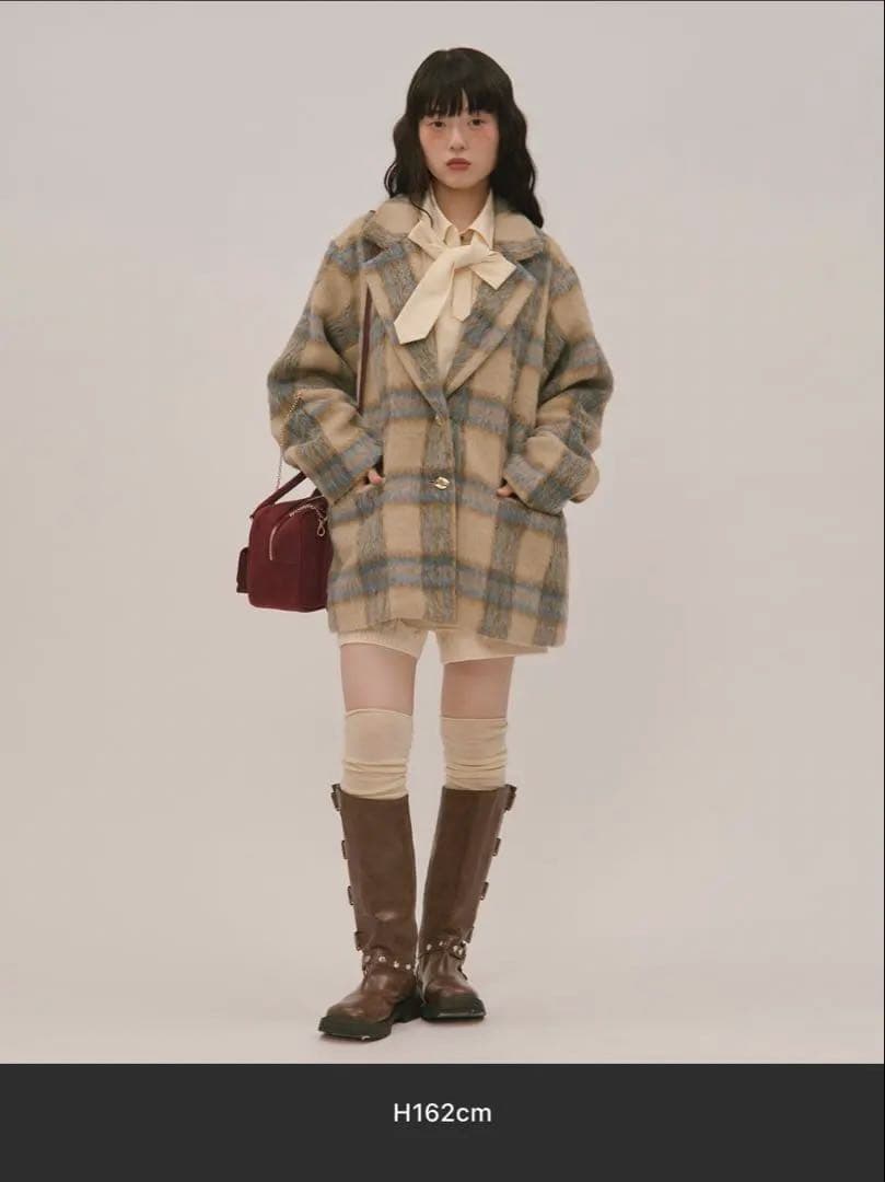 loin nuitシャギーコート