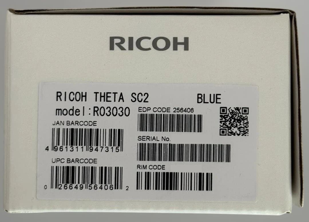 RICOH THETA SC2 ブルー