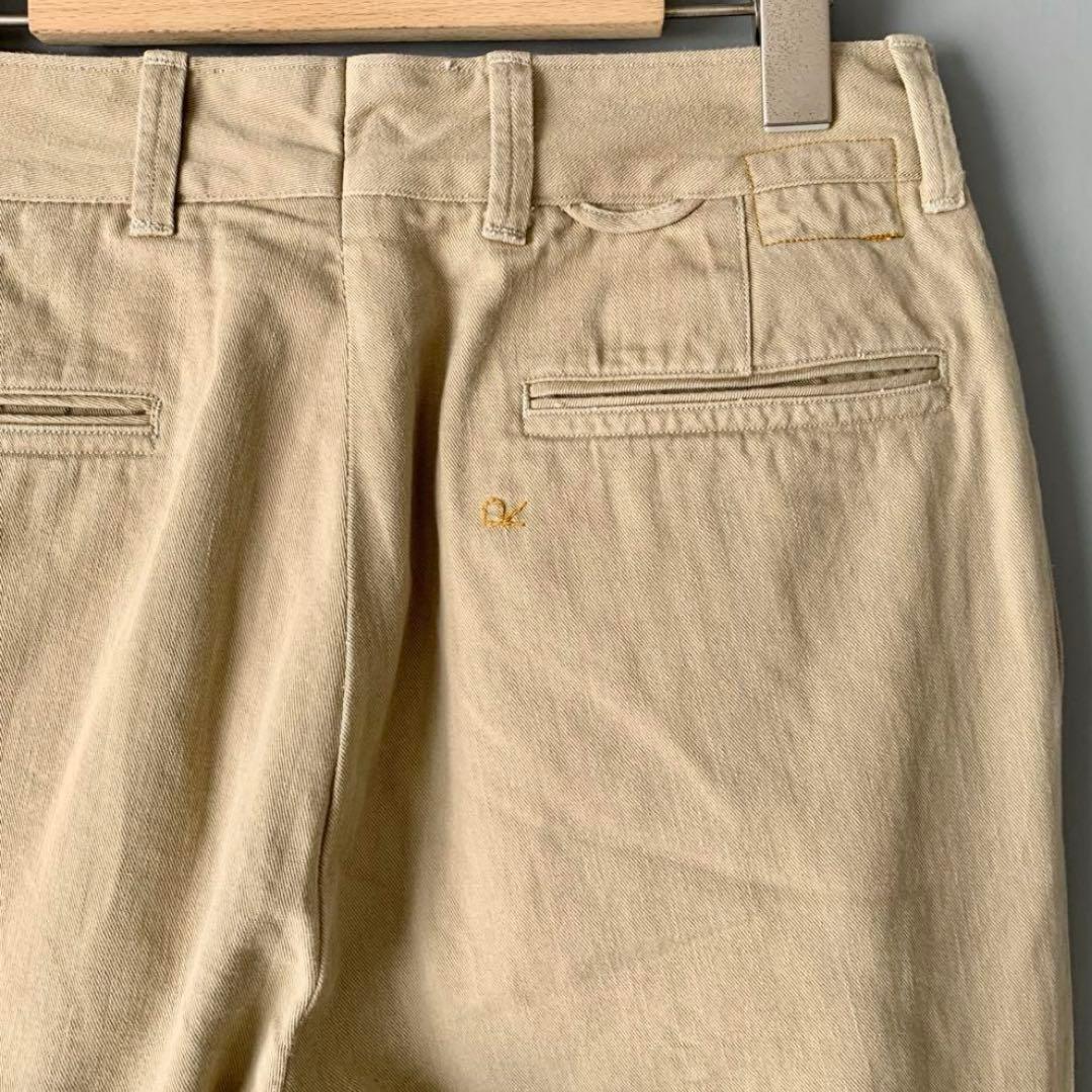 『美品☺︎』45R おこめチノのシャルロットパンツ 2 ベージュ チノパン