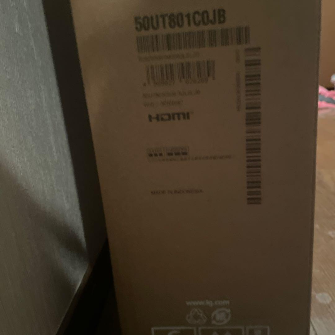 【新品・未使用】LG 50v型 液晶 テレビ 50UT801C0JB