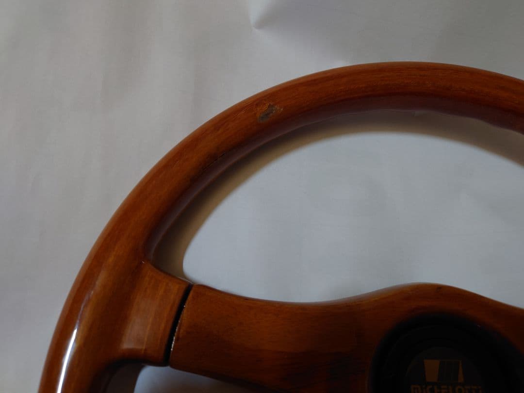 Michellotti ウッド ステアリング 　ミケロッティ当時物！旧車！