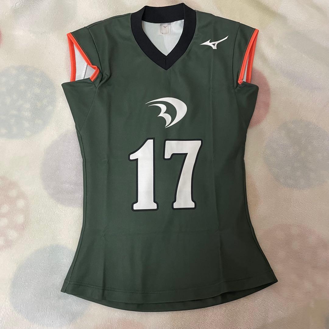 MIZUNO バレーボールユニフォーム大東文化大学17番
