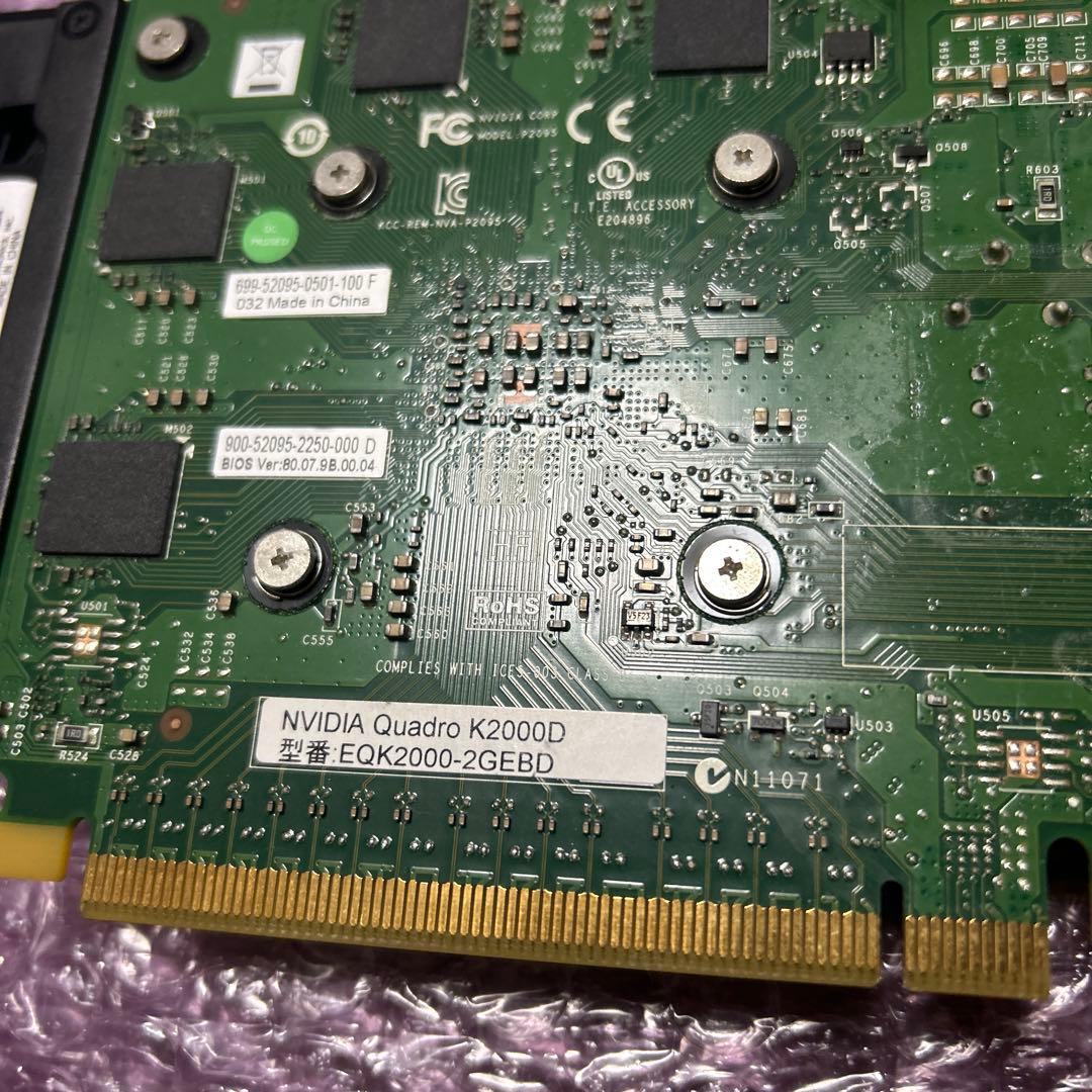NVIDIA Quadro K4200 K2000D グラフィックボード