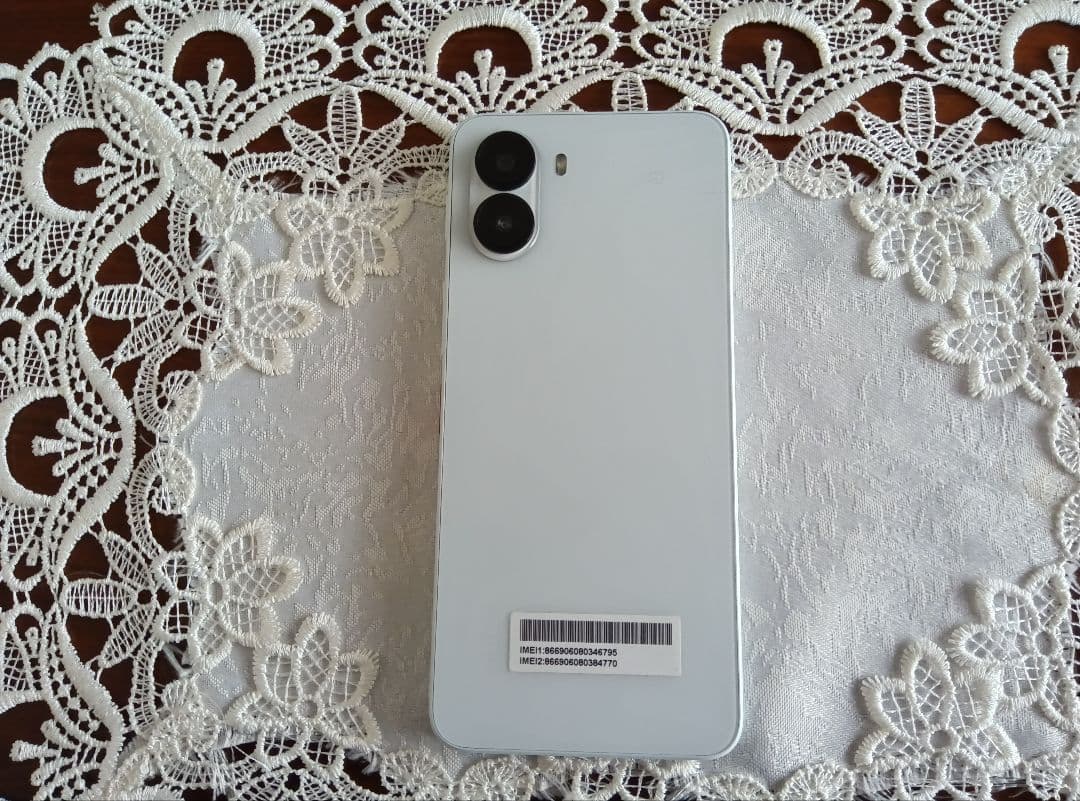 nubia S2 ホワイト 　 2026年１月25日購入、SIMフリー。