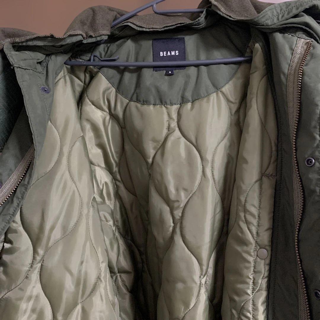 BEAMS M-65 モッズコート S フィッシュテール