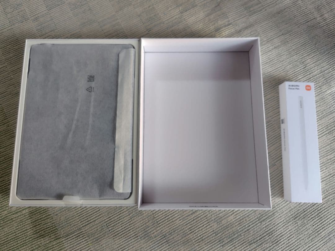 Xiaomi Pad 7 128G グレー 45W急速 7用の純正ペン付き