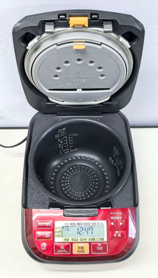 圧力IH炊飯器　HITACHI RZ-TS105M 赤