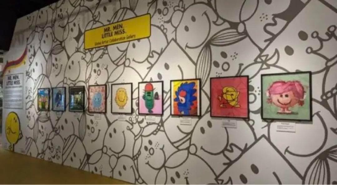 アダムリスター x ミスターメン プリント ジクレー 版画