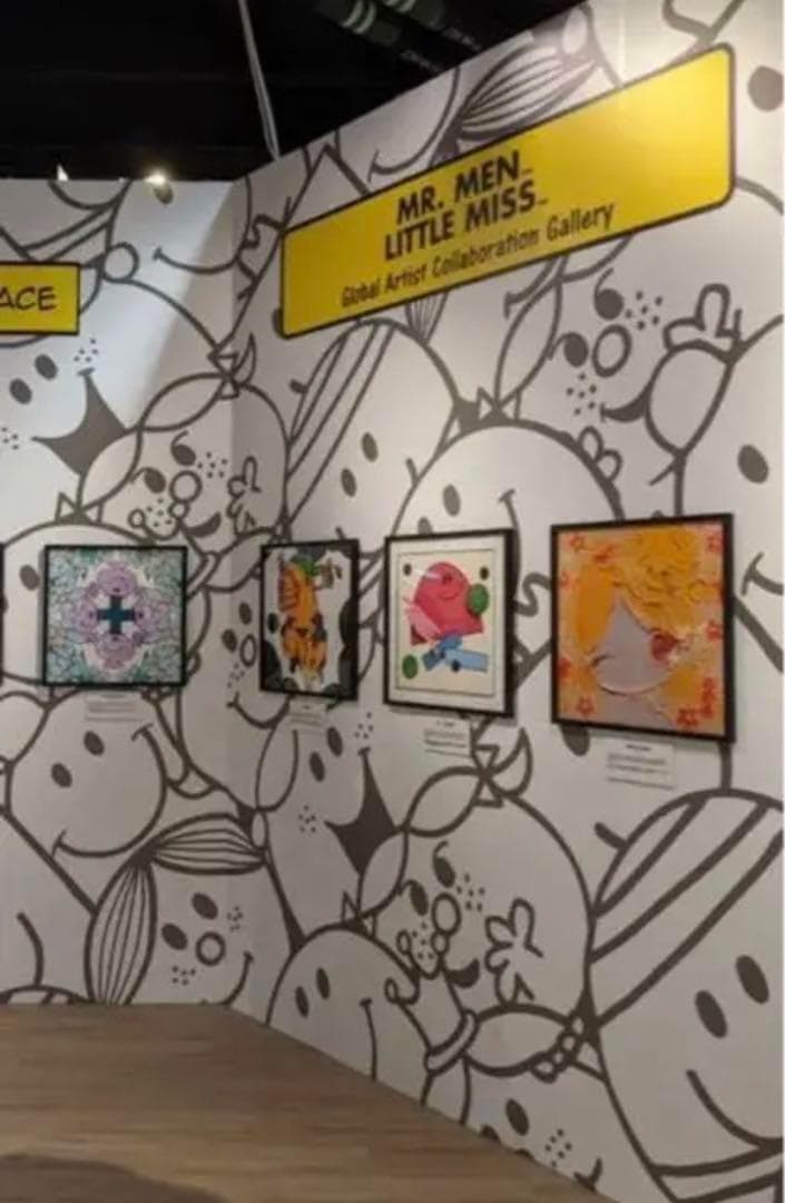 アダムリスター x ミスターメン プリント ジクレー 版画