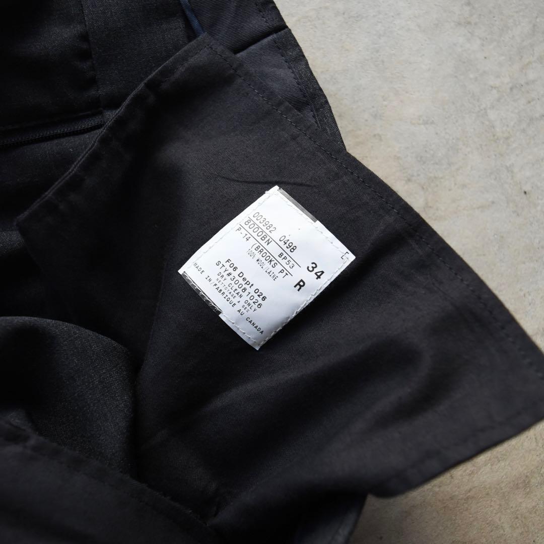 90s ブルックスブラザーズ ノータックスラックス ロロピアーナ W34