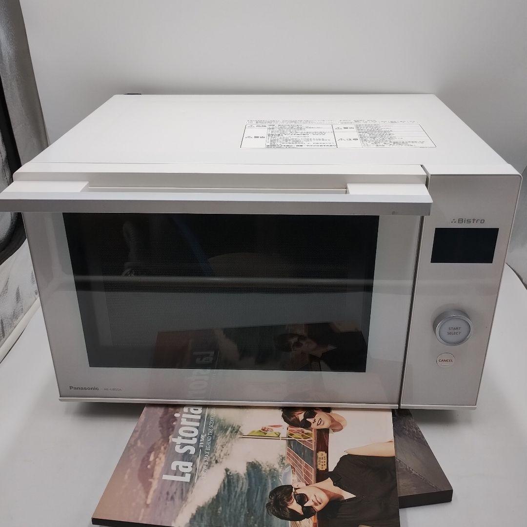 eM82L【脚なし】パナソニック オーブンレンジ ビストロ NE-UBS5A-W