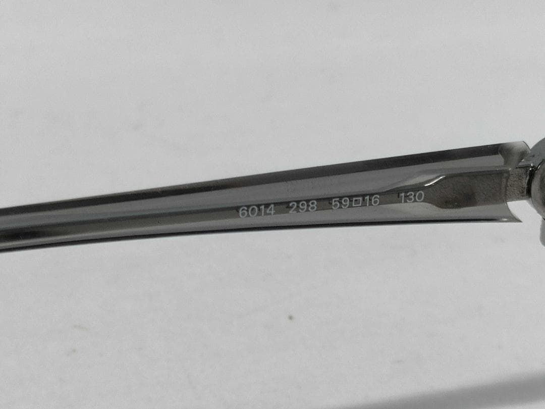 BVLGARI リムレス サングラス グラデレンズ 59□16 130 d123