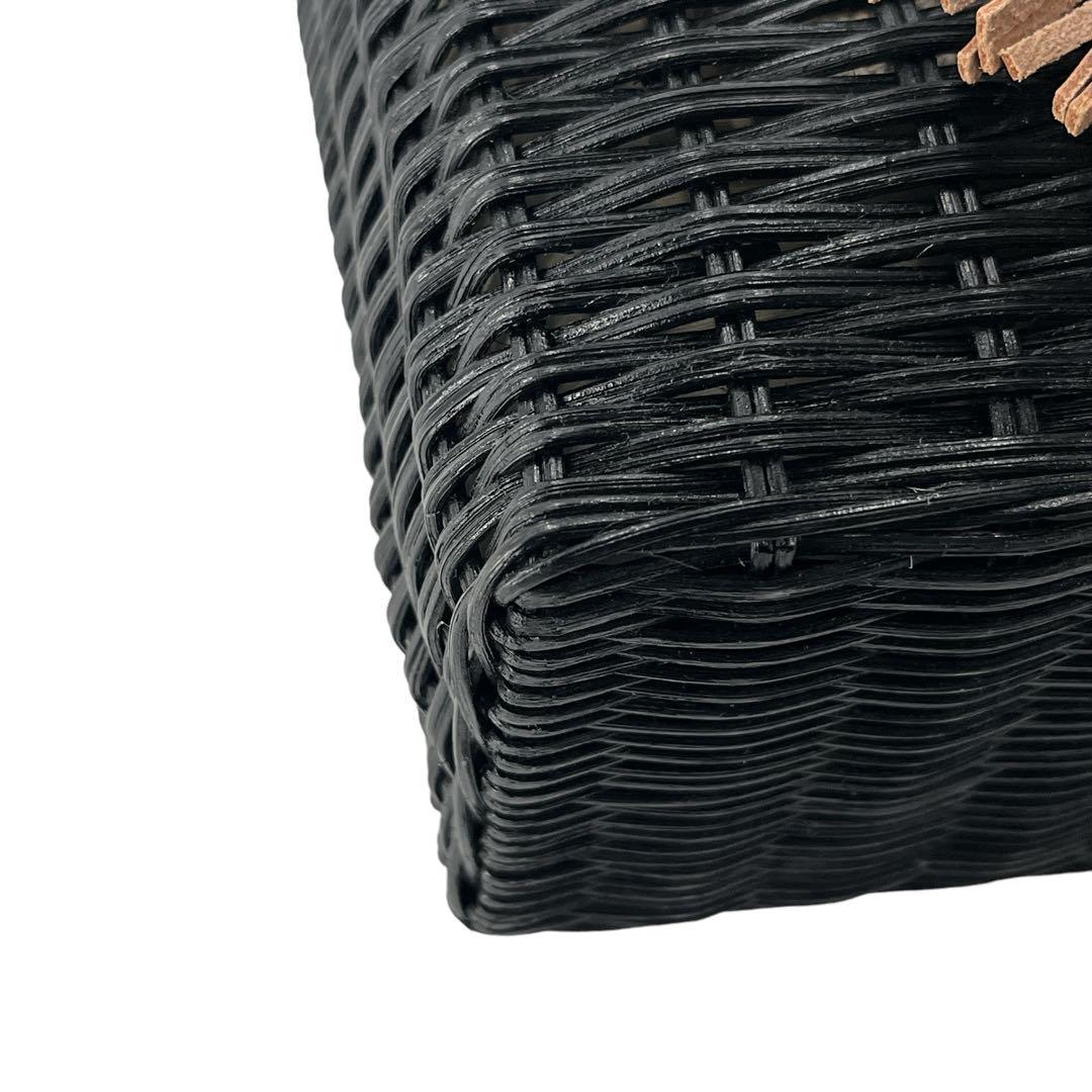 みぃたん様　カービングトライブス　かごバック　ラタン　ターンロック　ゴールド金具