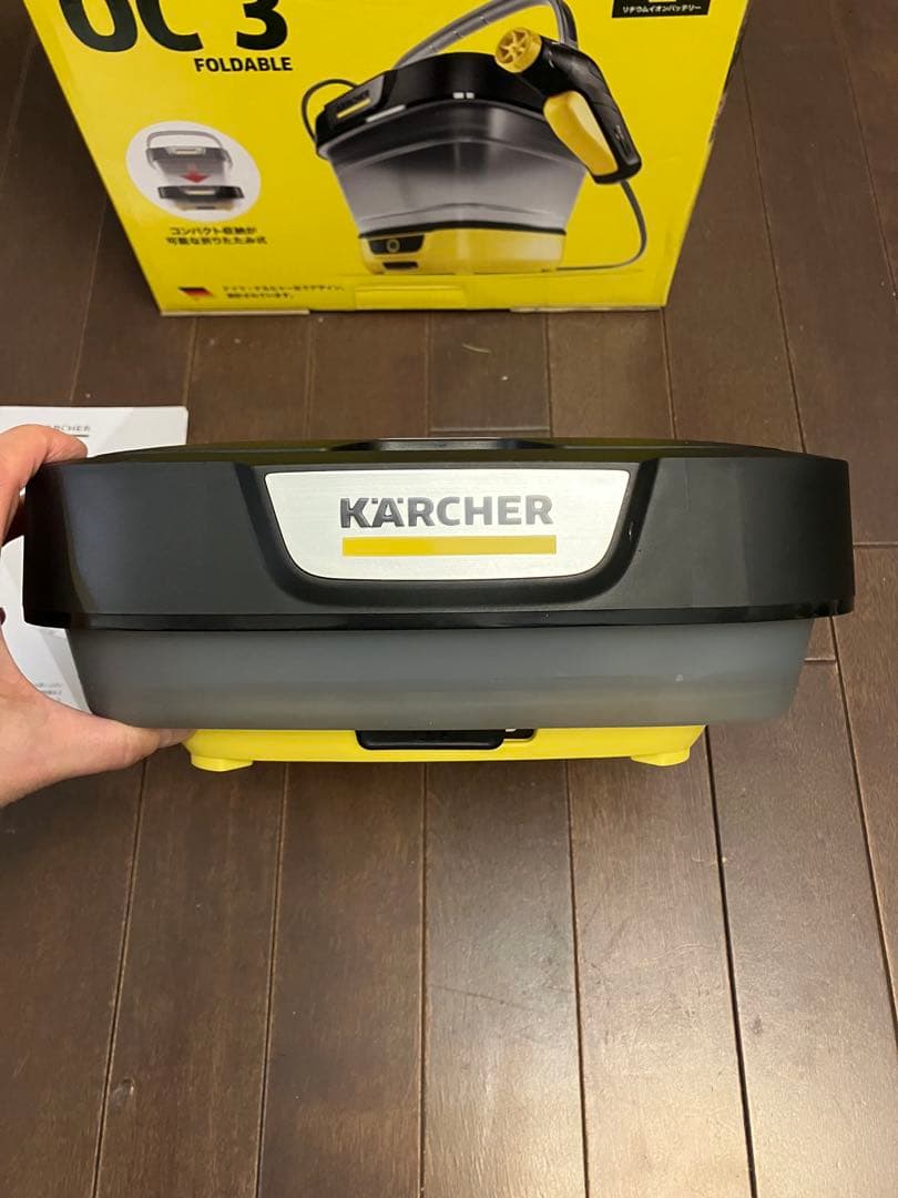 【新品】車、ペット、窓ガラスなどの掃除に⭐️ ケルヒャー　モバイル洗浄機