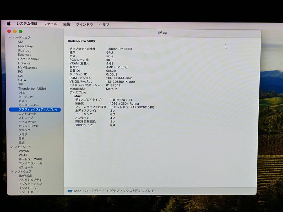 Apple iMac 2019 i5 3.0GHz 16GB ストレージ 1TB