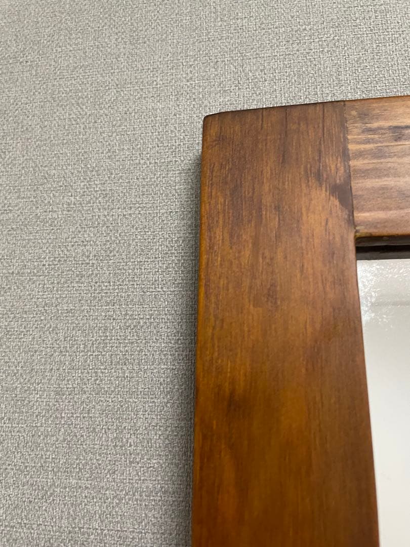 木製スタンドミラー ブラウン　90㎝✖️180㎝