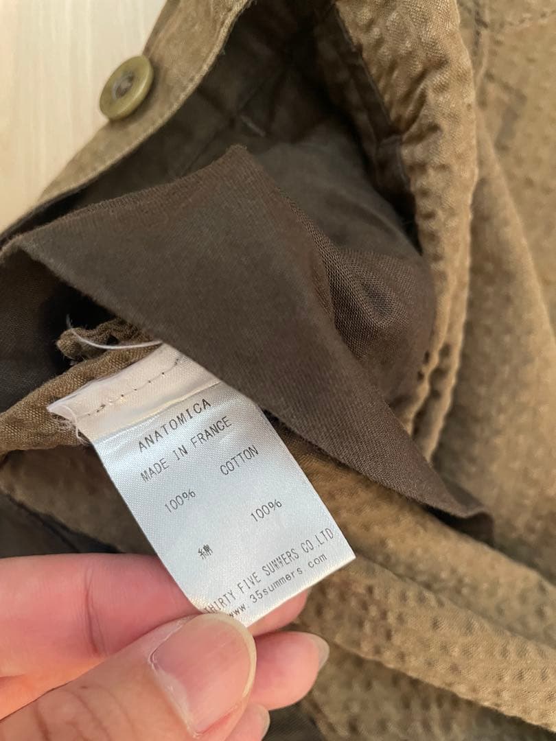 ANATOMICA BJ PANTS フランス製