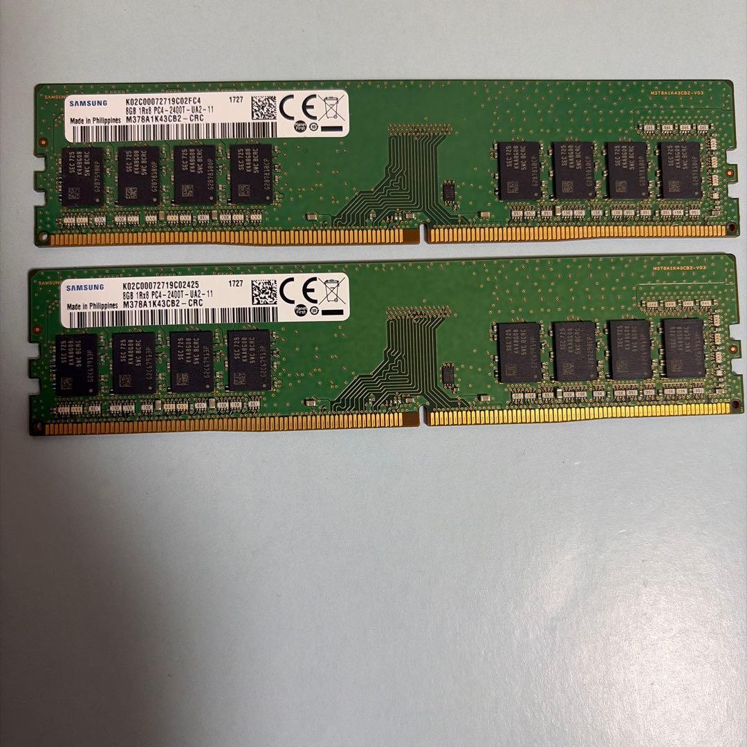 Samsung DDR4 8GB メモリー KVR16N11/8