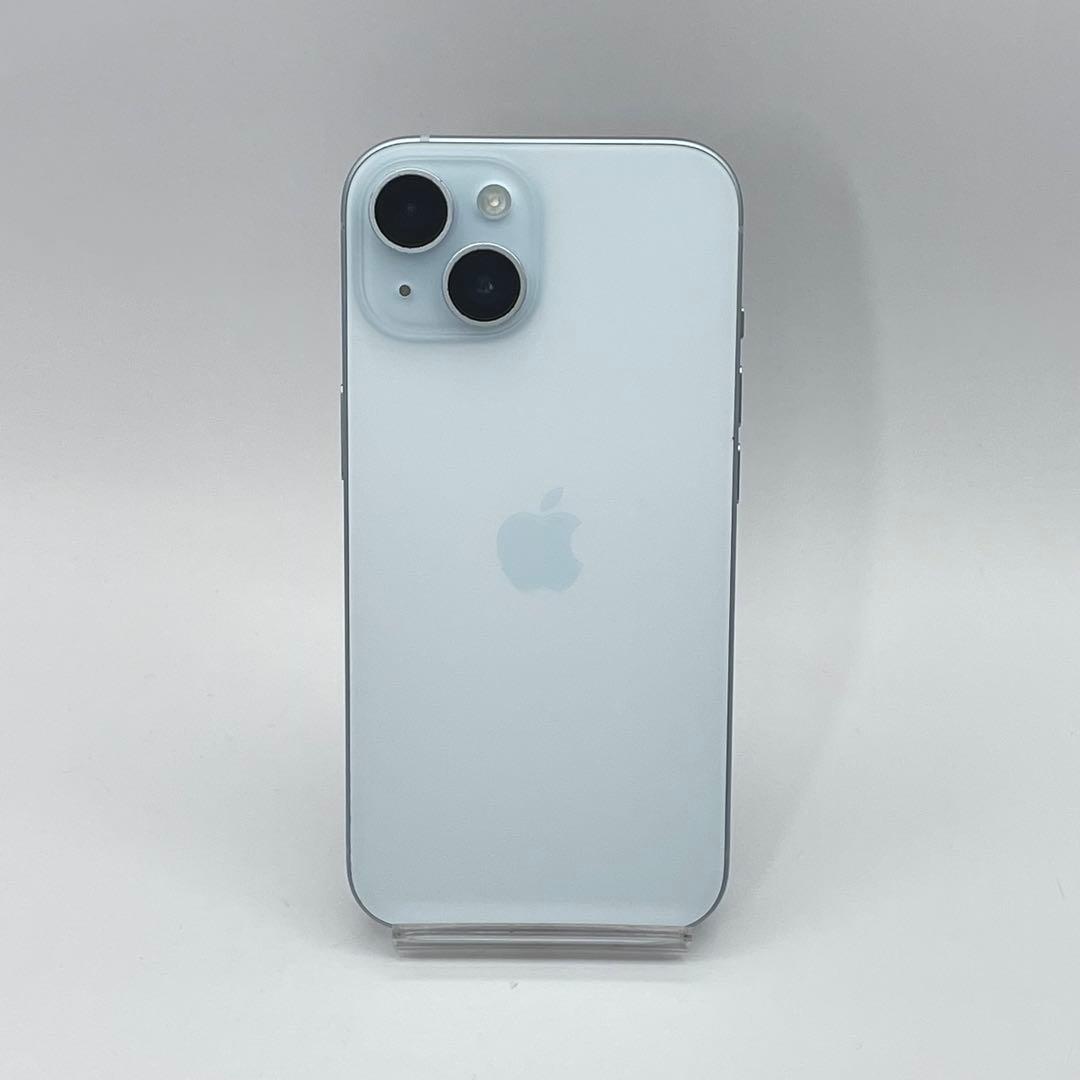iPhone 15 256GB バッテリー100% ブルー SIMフリー