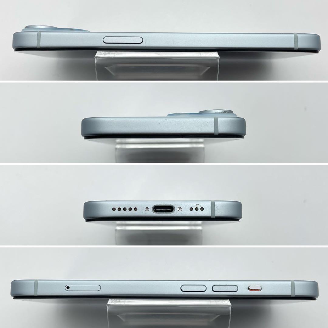 iPhone 15 256GB バッテリー100% ブルー SIMフリー