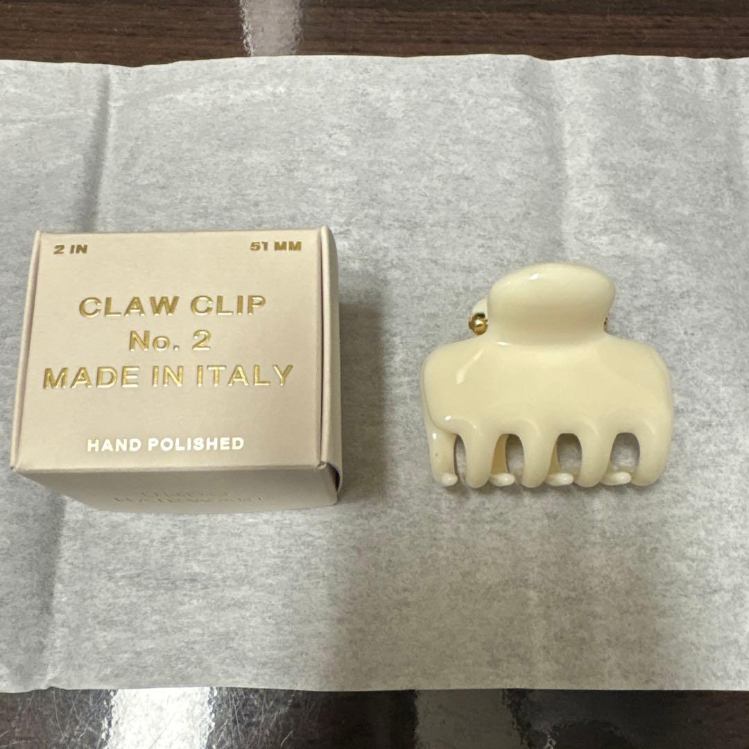 【Undo Hairware】No. 2 Claw クリップ アイボリー
