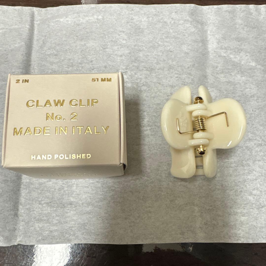 【Undo Hairware】No. 2 Claw クリップ アイボリー