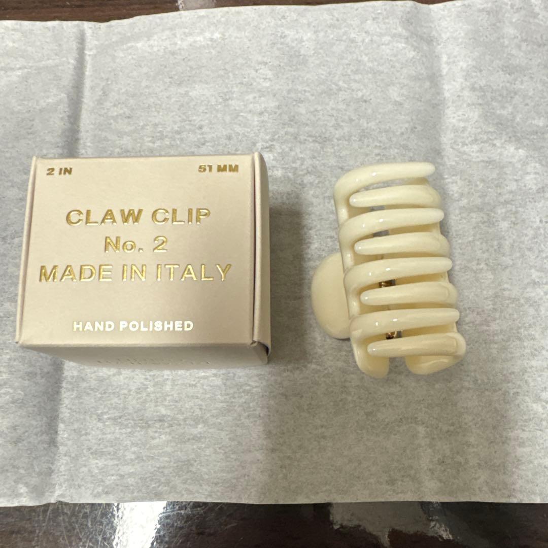 【Undo Hairware】No. 2 Claw クリップ アイボリー