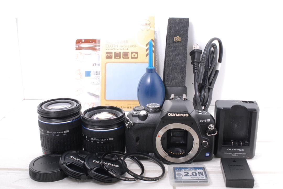 ショット数896回✨ OLYMPUS E-410 ダブルズームセット 趣味撮影に