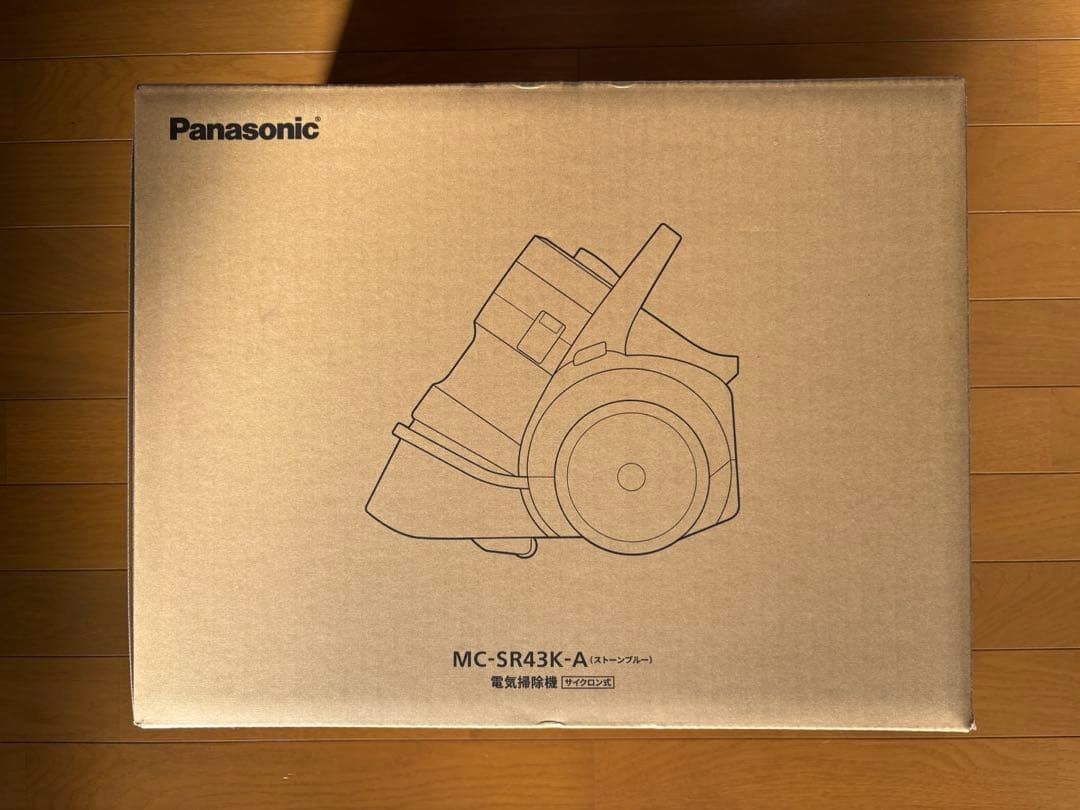 新品未開封●Panasonic MC-SR43K-A キャニスター掃除機