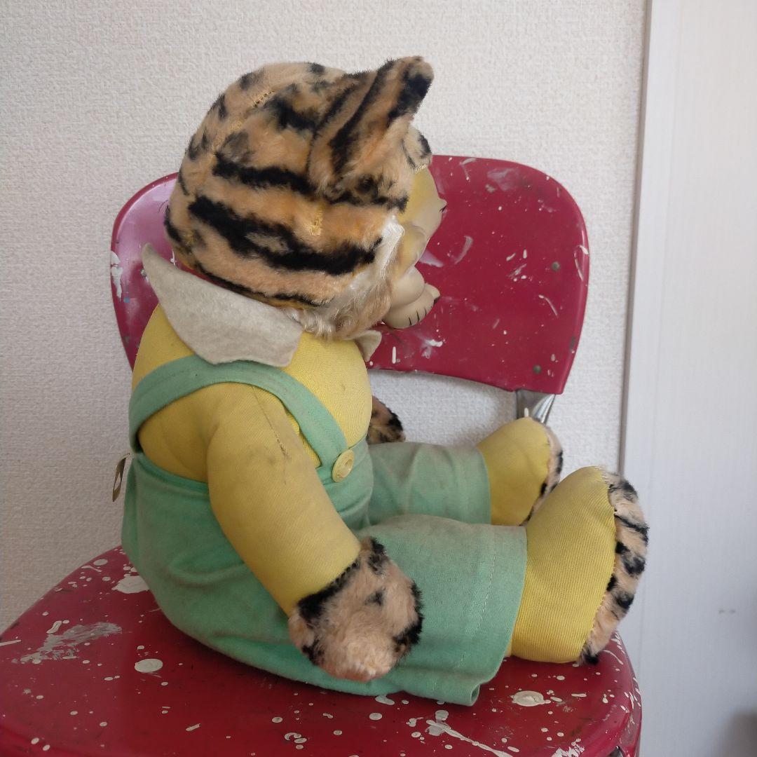 vintage/GUND社/トラのラバーフェイスドール/ぬいぐるみ/レトロ