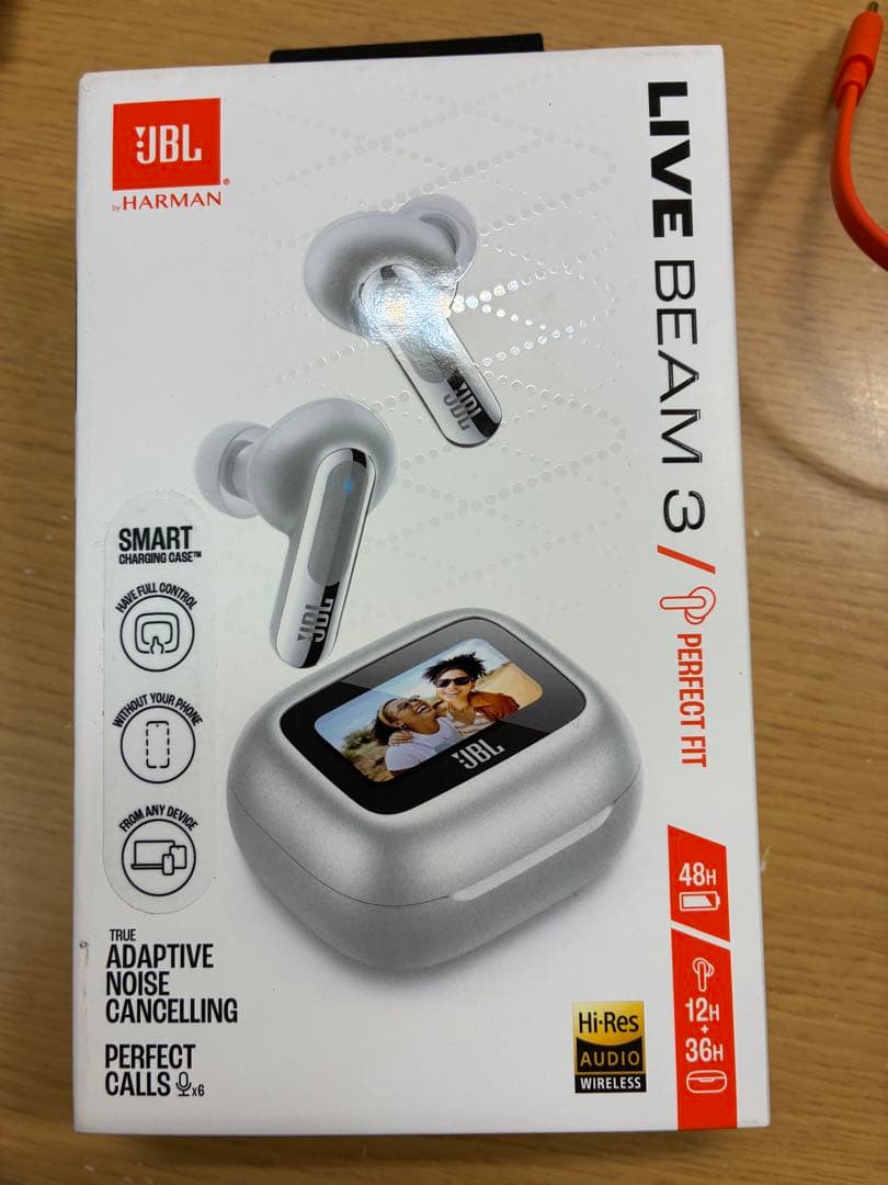 JBL LIVE BEAM 3 ワイヤレスイヤホン 消毒済み