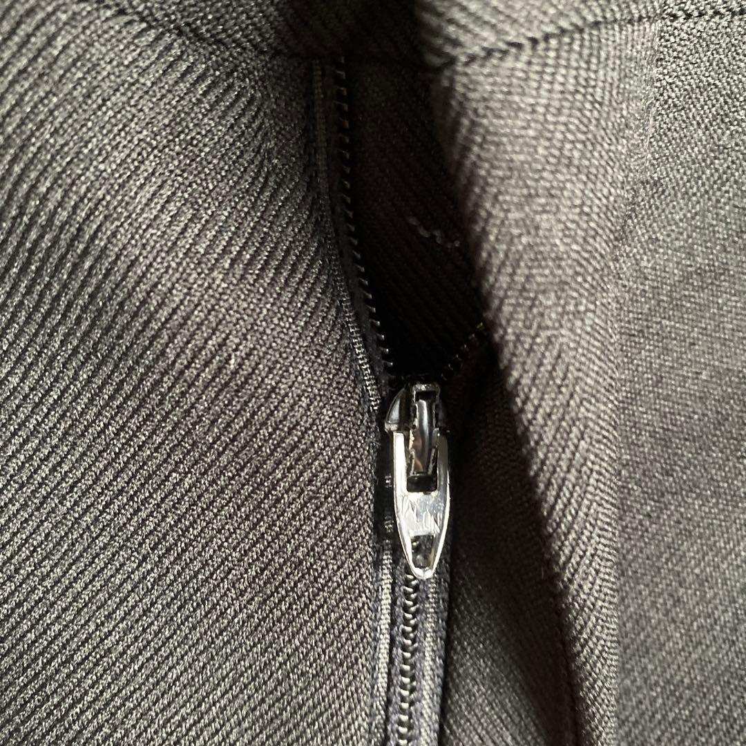 80s USA製　HAGGAR アクションスラックス ブラック w35相当 黒