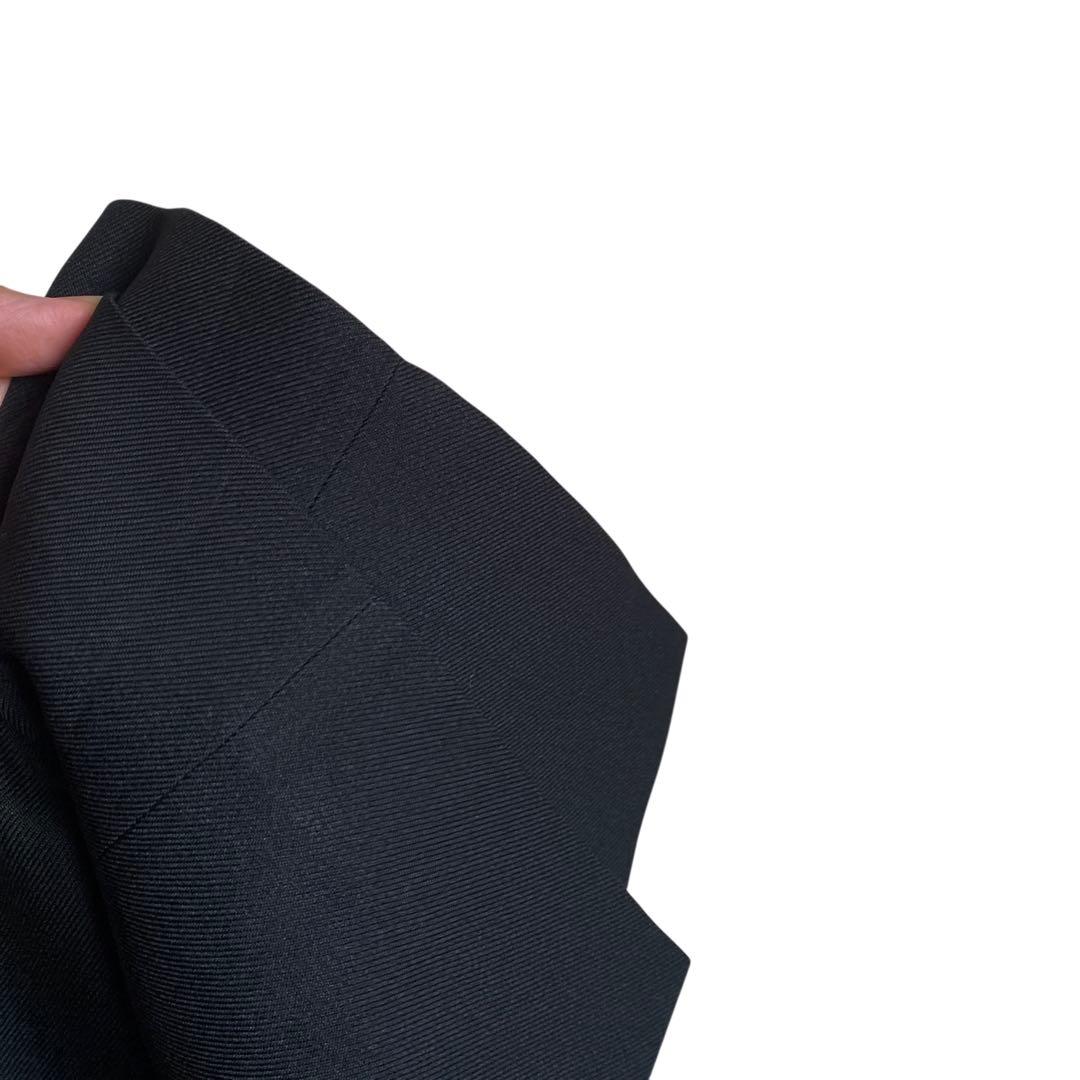 80s USA製　HAGGAR アクションスラックス ブラック w35相当 黒