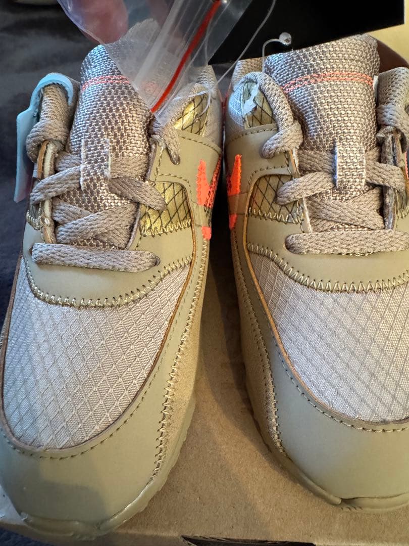 Off-White × Nike Air Max 90 \"Desert Ore\"