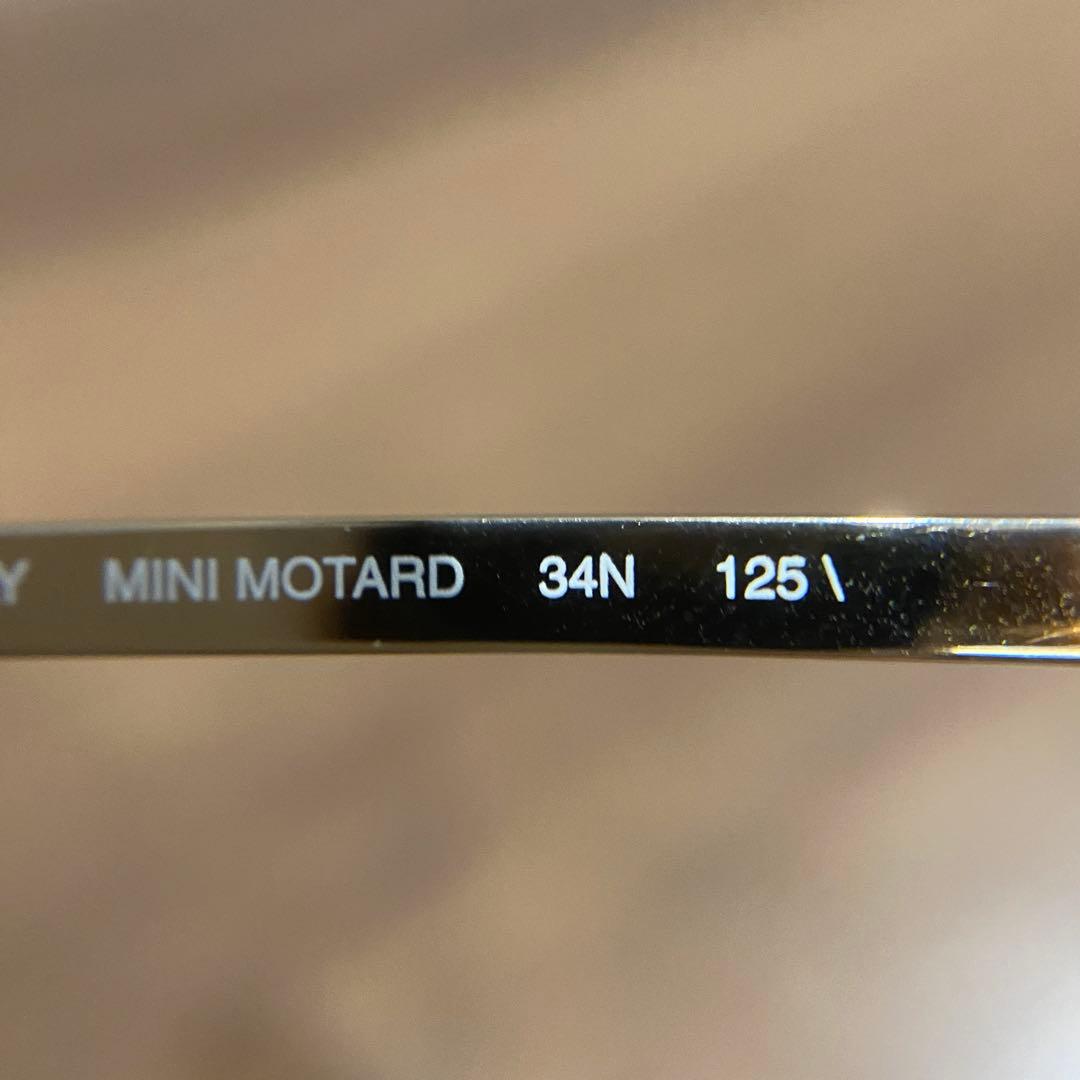 Christian Dior ゴールドシールドサングラス