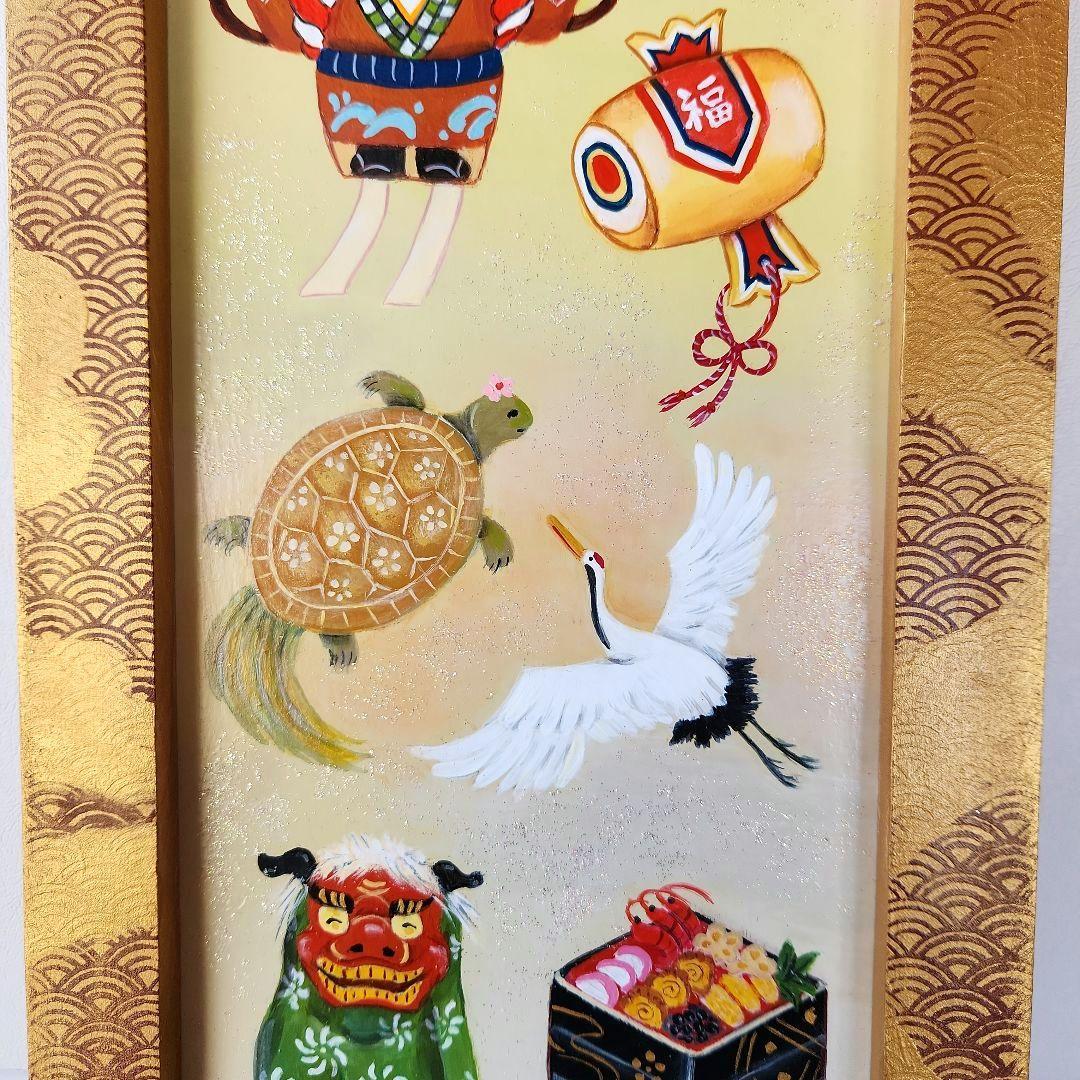 トールペイント作品　お正月