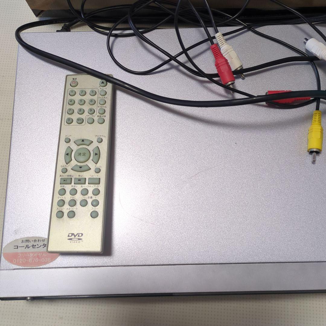 DVDプレーヤー P918 薄型デザイン！説明書あり！ リモコンあり！そ