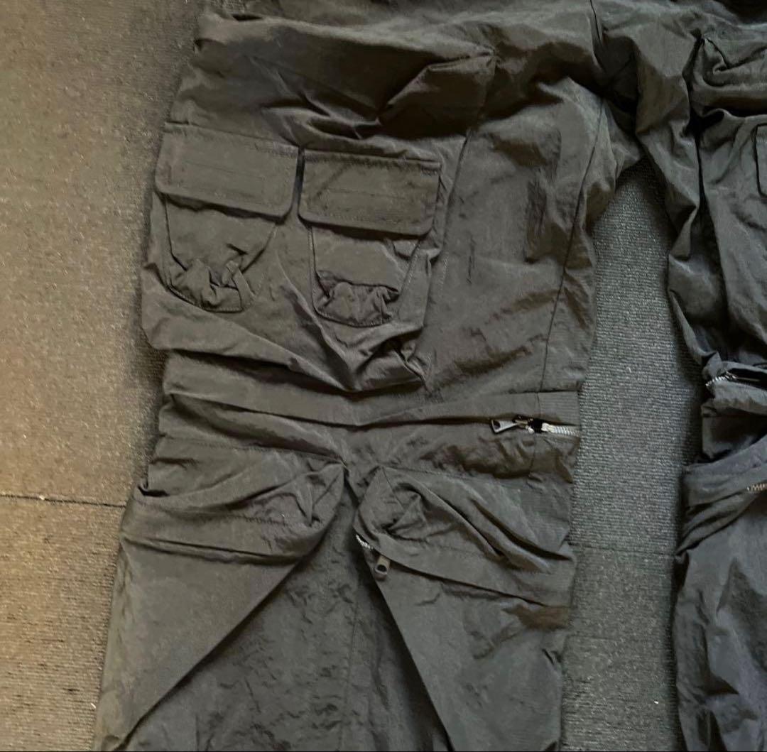 DIESEL P-Staind ブラックカーゴパンツ