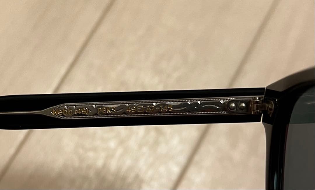 新品未使用　EYEVAN WEEB 49サイズ　替えレンズ付き