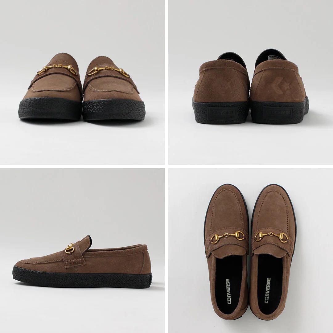CONVERSE スエード ビットローファー