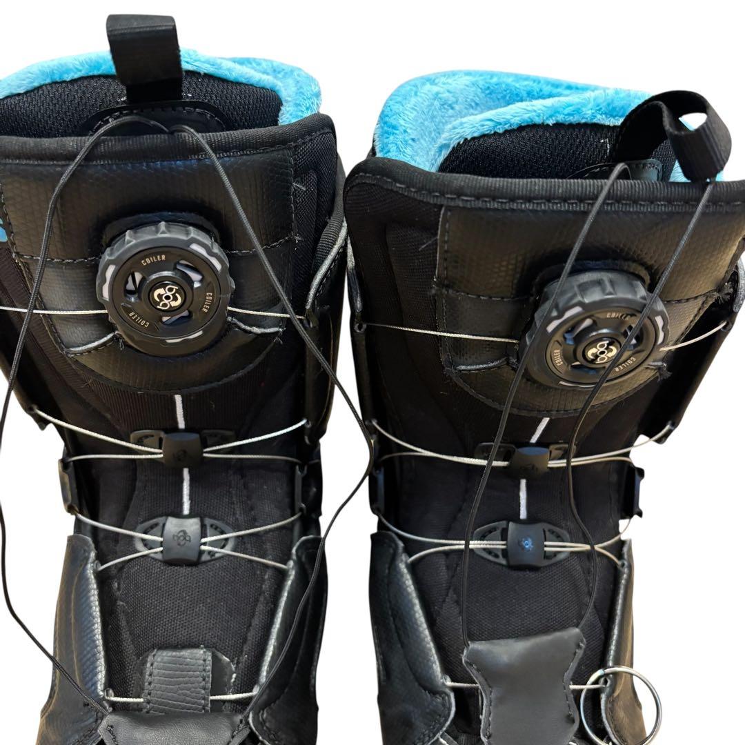 【美品】SALOMON スノーボードブーツ PEARL BOA 24.5センチ