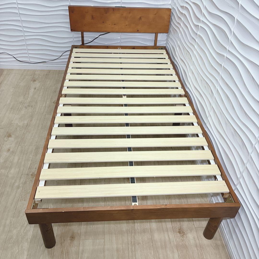 ◇タンスのゲン◇すのこベッド◇シングル◇コンセント付◇大阪兵庫京都奈良滋賀和歌山