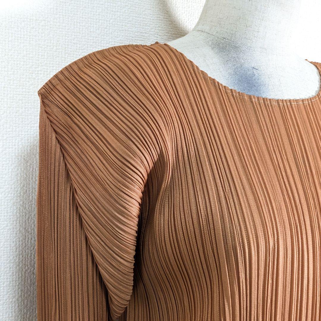 90s〜 イッセイミヤケ　プリーツ　カットソー　ブラウス　プリーツプリーズ