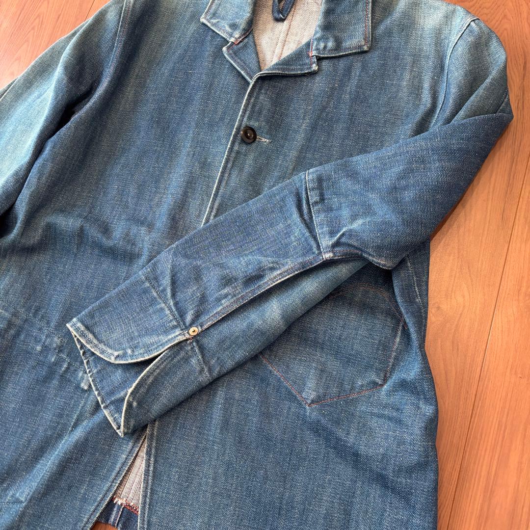 プ*ナ様 フェード◎ 00s リーバイス RED デニム サックコート 1st