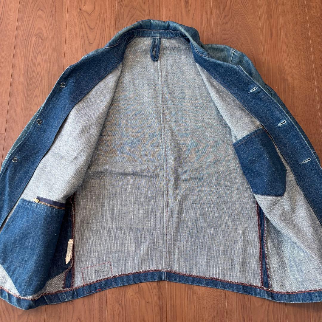 プ*ナ様 フェード◎ 00s リーバイス RED デニム サックコート 1st