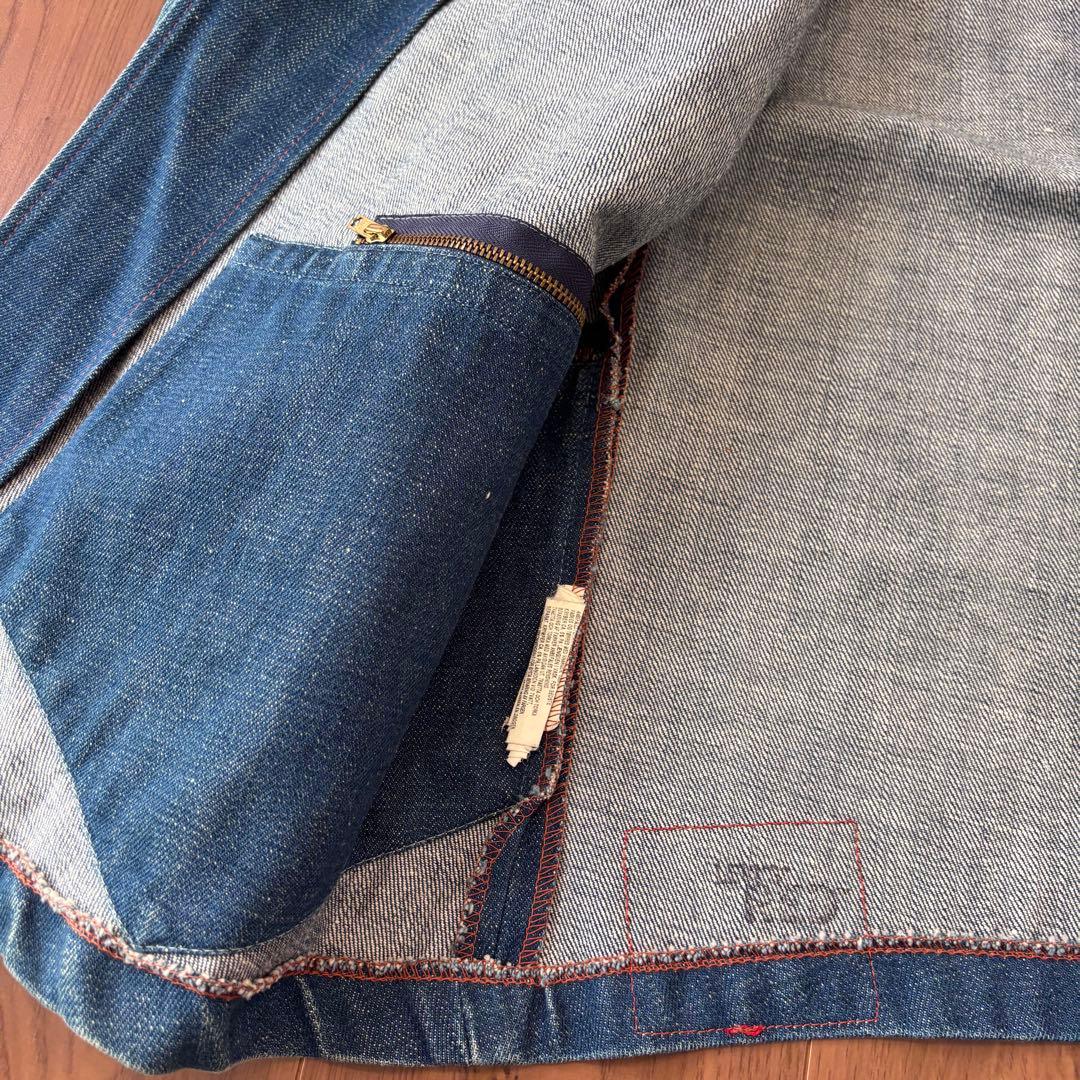 プ*ナ様 フェード◎ 00s リーバイス RED デニム サックコート 1st