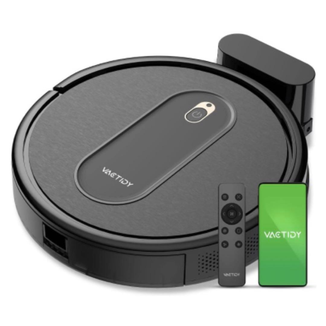 ロボット掃除機 3000Pa 強力吸引 Vactidy Nimble T6