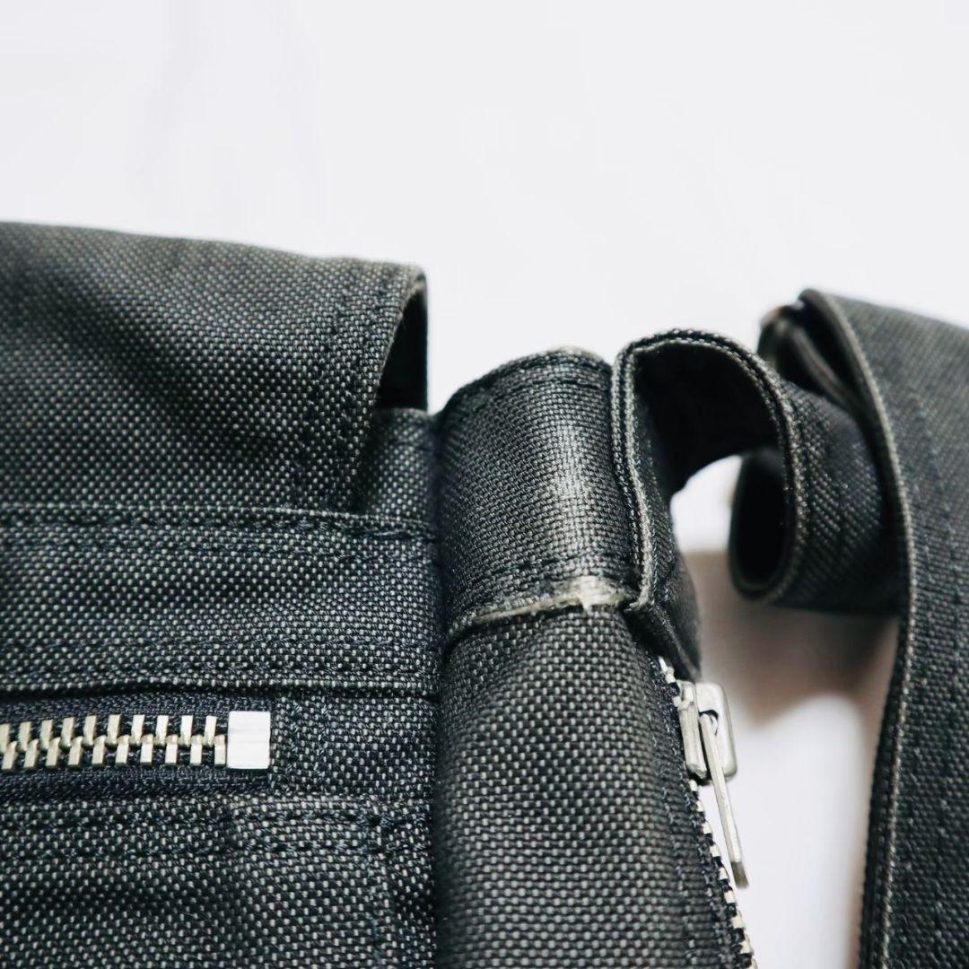 PORTER ダークグレー ショルダーバッグ