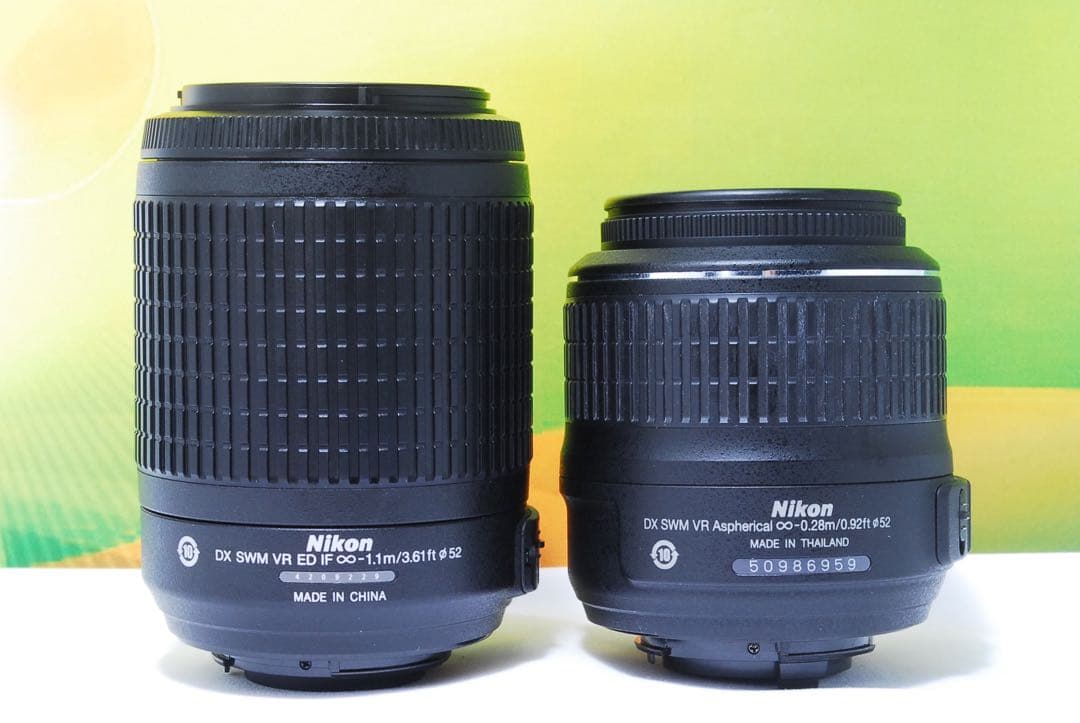 初心者おすすめ✨Nikon D5300 ダブルレンズ Wi-Fi 一眼レフ